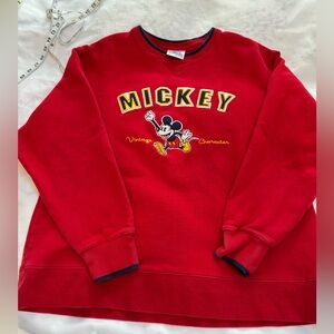 Mickey Mouse Sweatshirt, Large